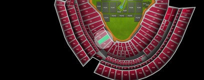 Seat view from Infield Box