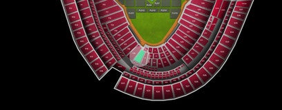 Seat view from Infield Box