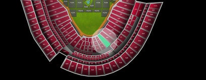 Seat view from Infield Box