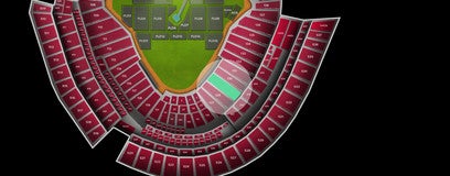 Seat view from Infield Box