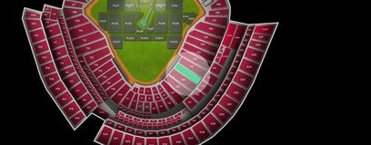 Seat view from Infield Box