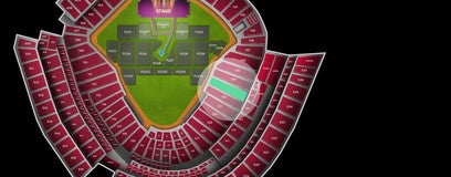 Seat view from Infield Box