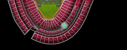 Seat view from Club Seating