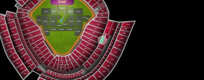 Seat view from Club Seating