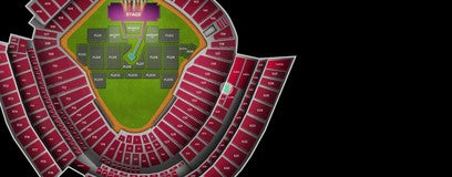 Seat view from Club Seating