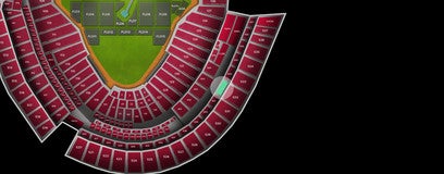 Seat view from View Level Box