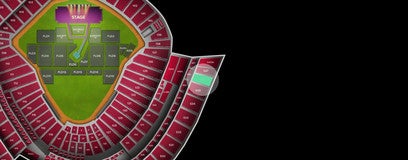 Seat view from Outer View Level