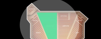 Seat view from Right Center