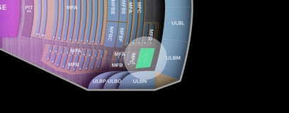 Seat view from Main Floor