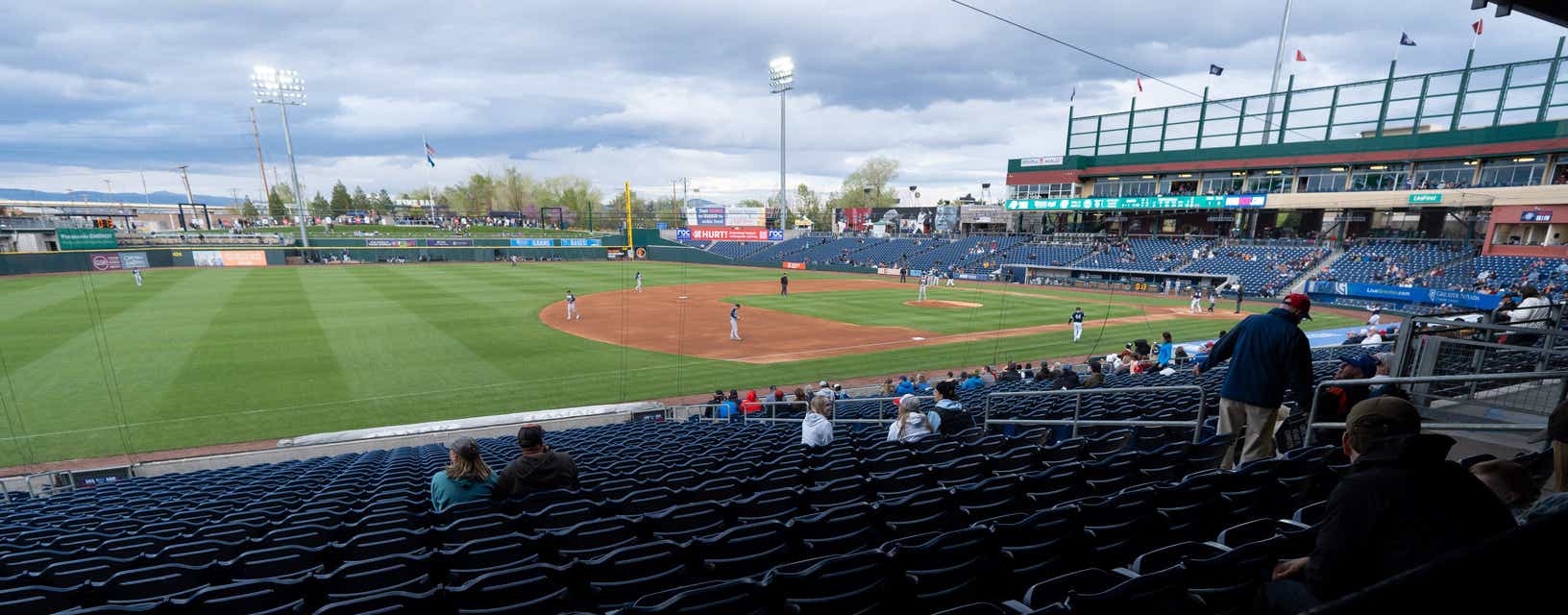 Seat view from Outfield Reserved