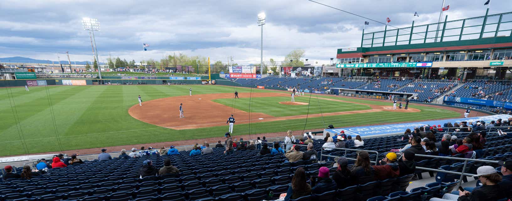 Seat view from Infield Reserved