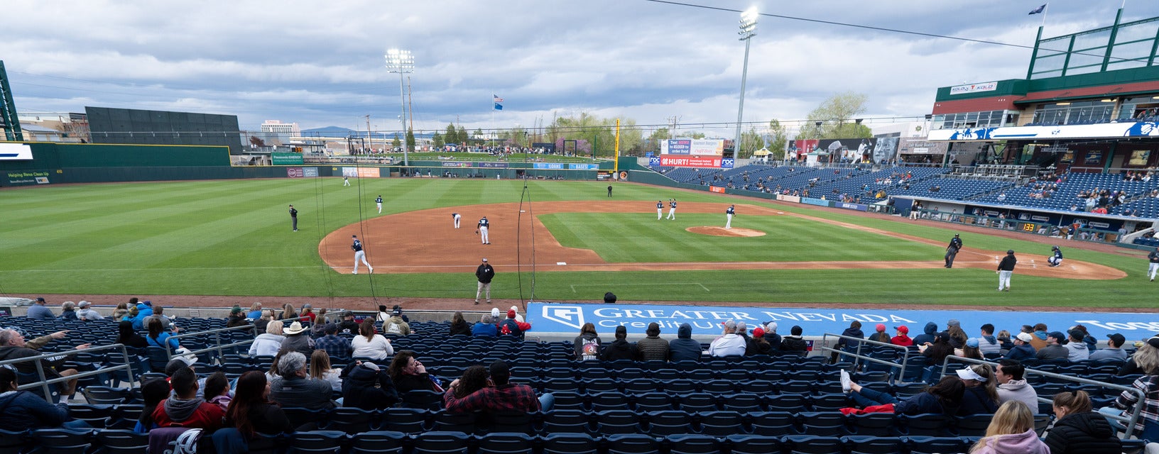 Seat view from Infield Reserved