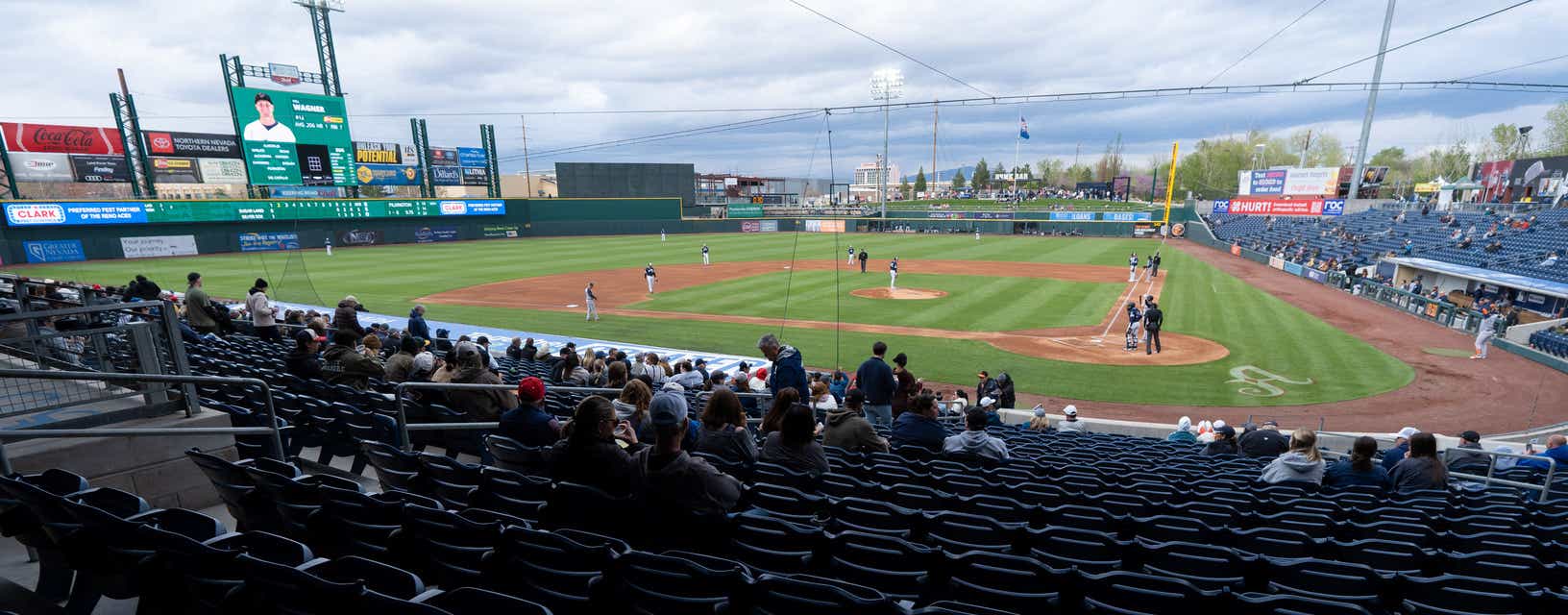 Seat view from Infield Reserved