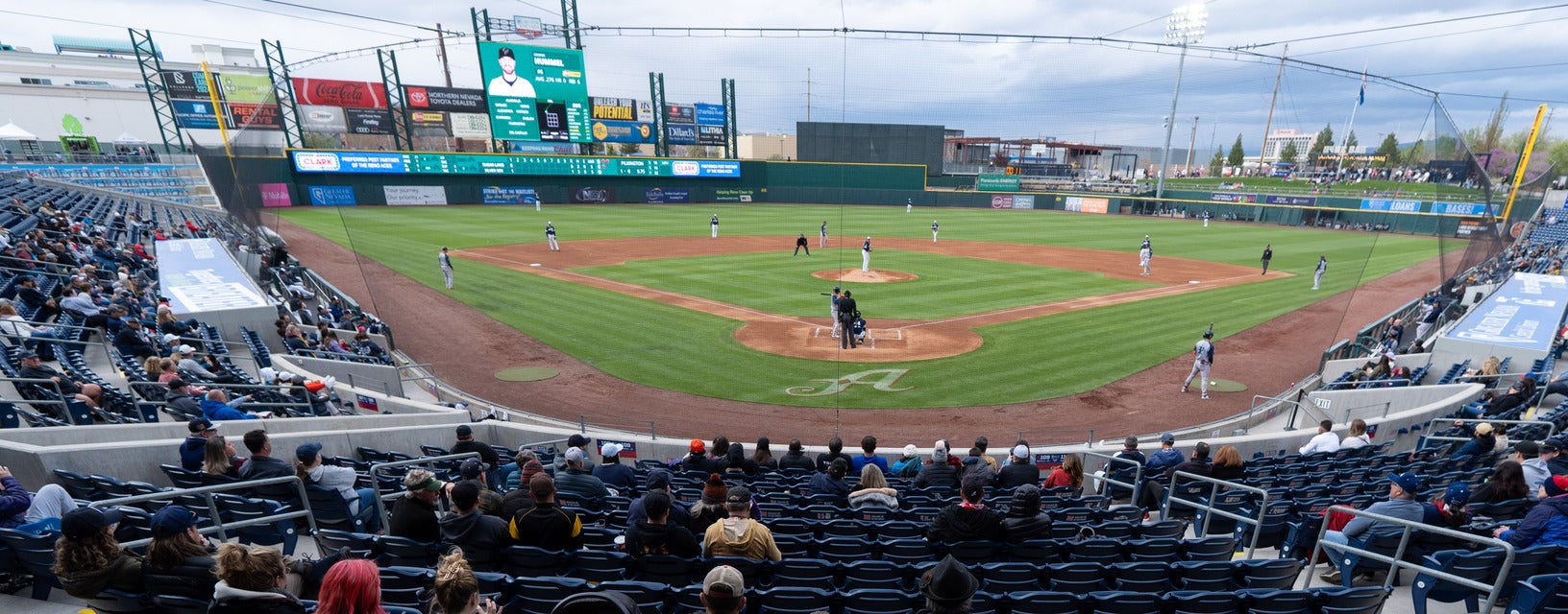 Seat view from Infield Reserved