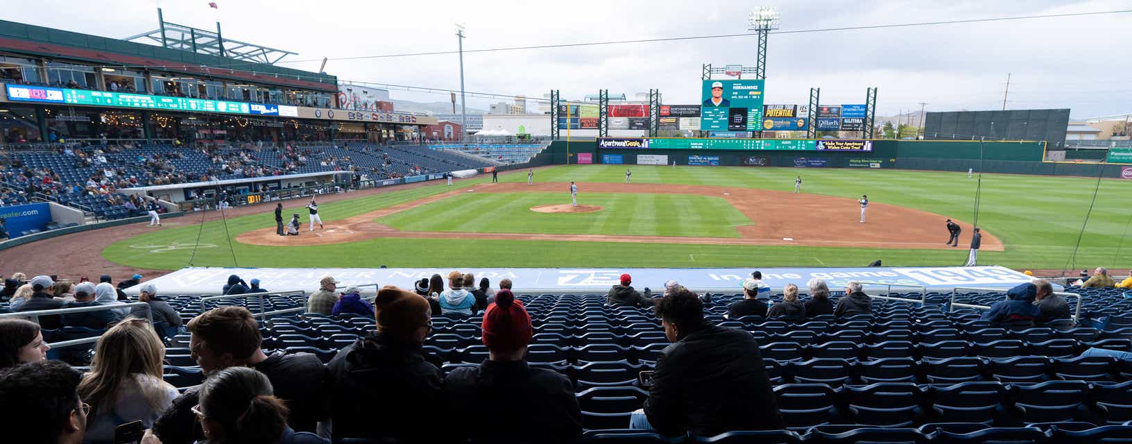 Seat view from Infield Reserved