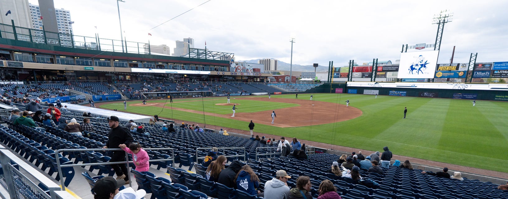 Seat view from Outfield Reserved