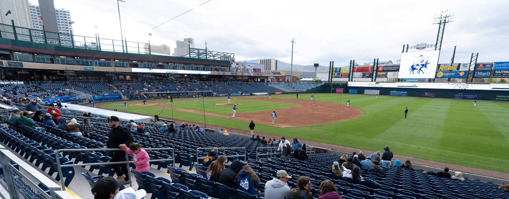 Seat view from Outfield Reserved