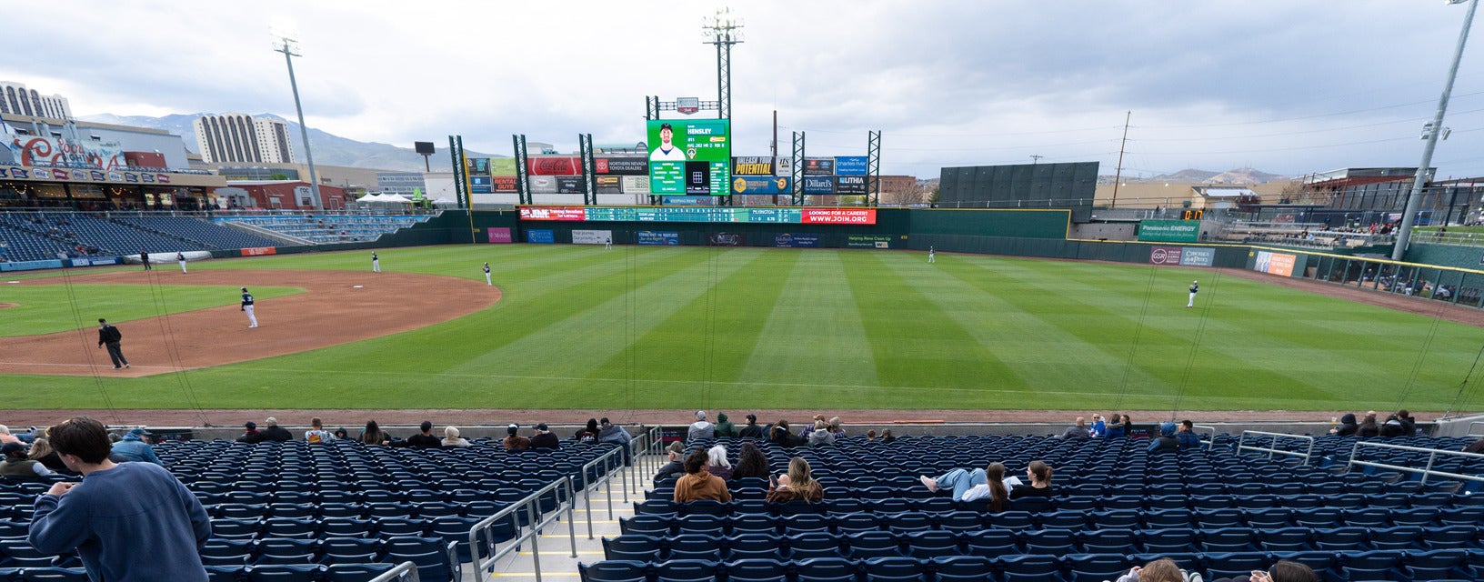 Seat view from Outfield Reserved