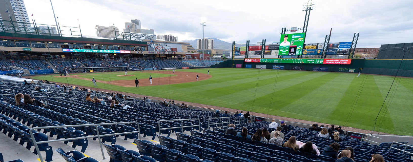 Seat view from Outfield Reserved