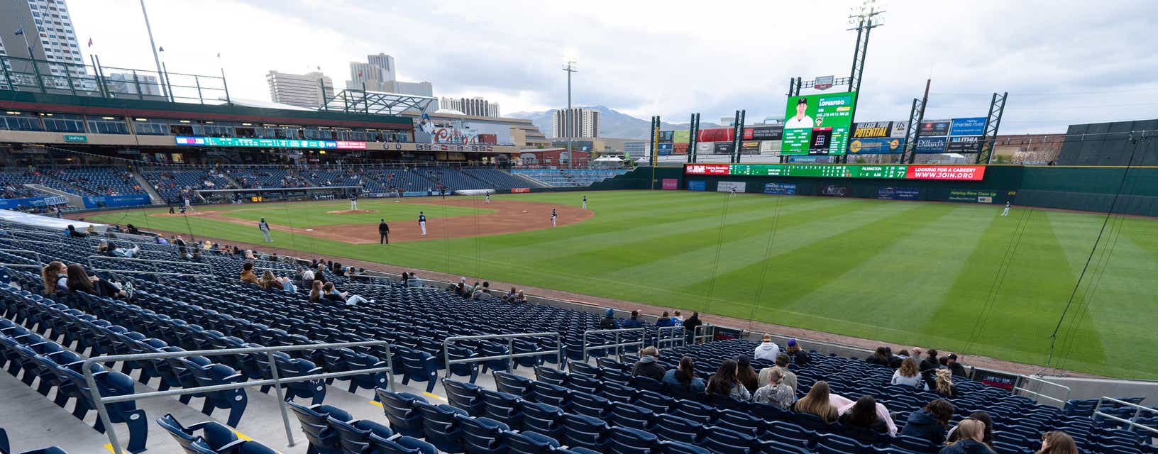 Seat view from Outfield Reserved