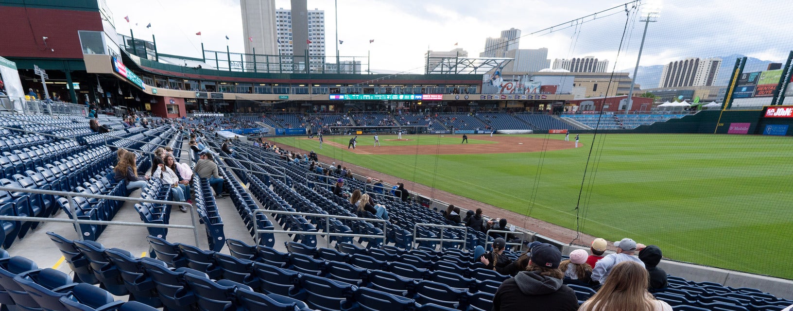 Seat view from Outfield Reserved