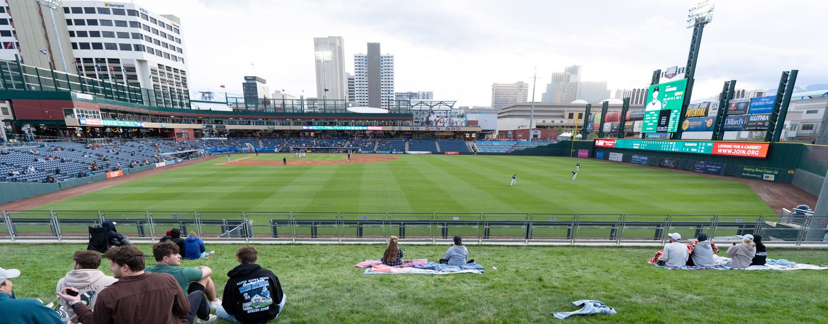 Seat view from Berm