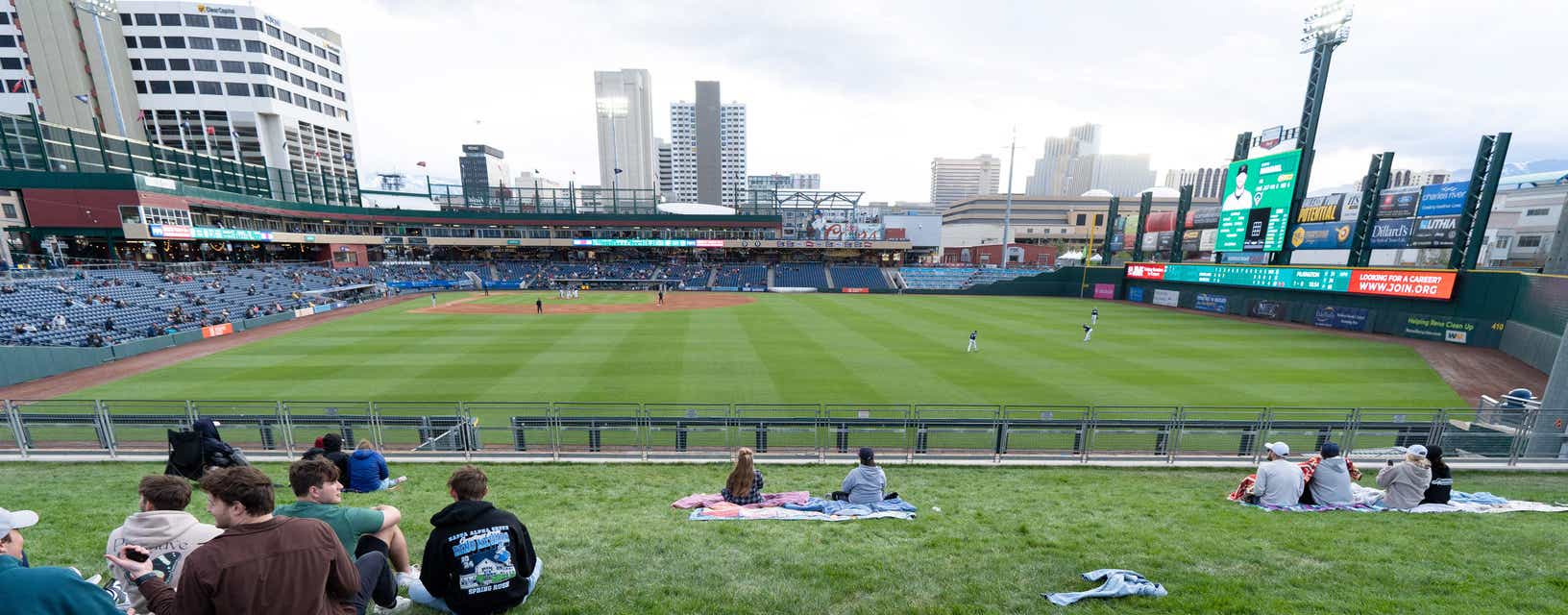 Seat view from Berm