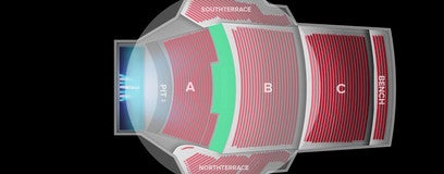 Seat view from