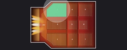 Seat view from Section