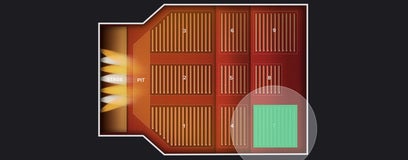 Seat view from Section