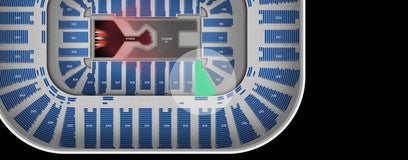 Seat view from Lower