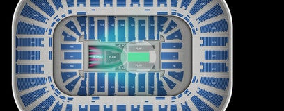 Seat view from