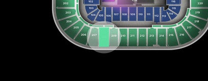 Seat view from Upper