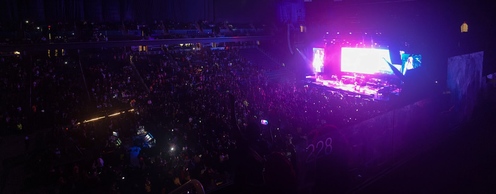 Seat view from Upper
