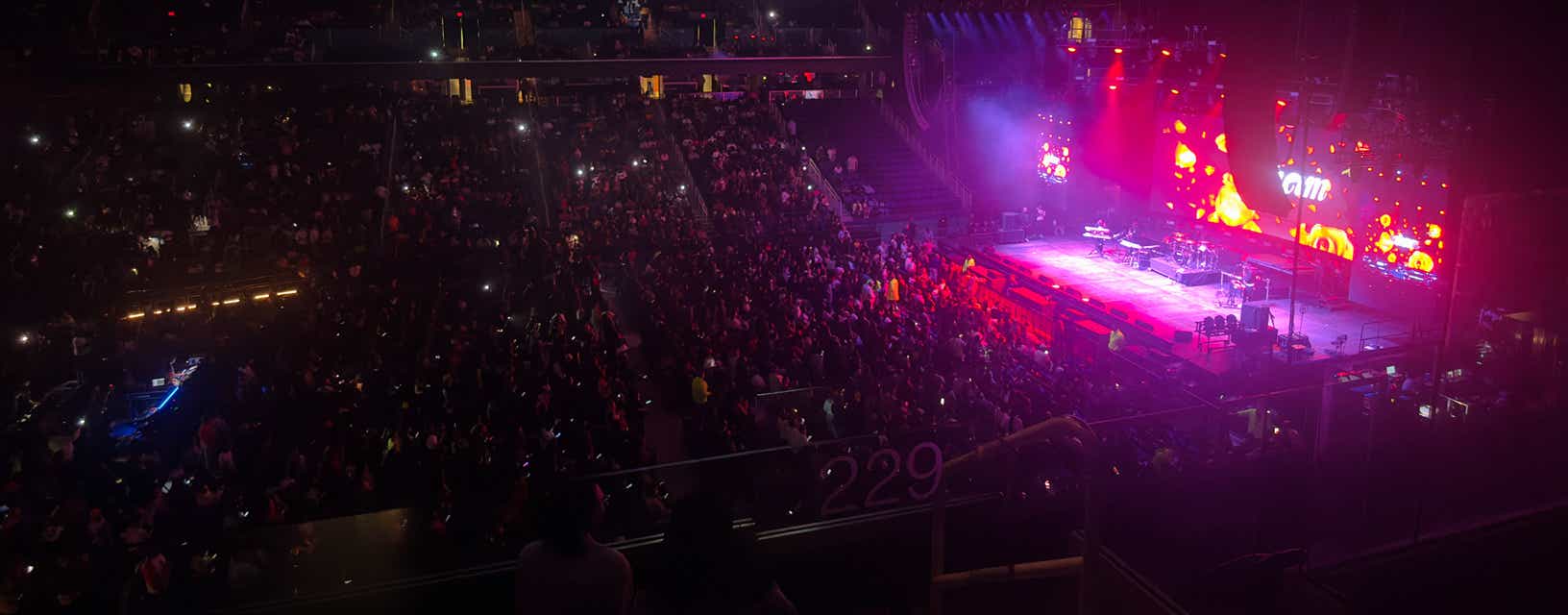 Seat view from Upper