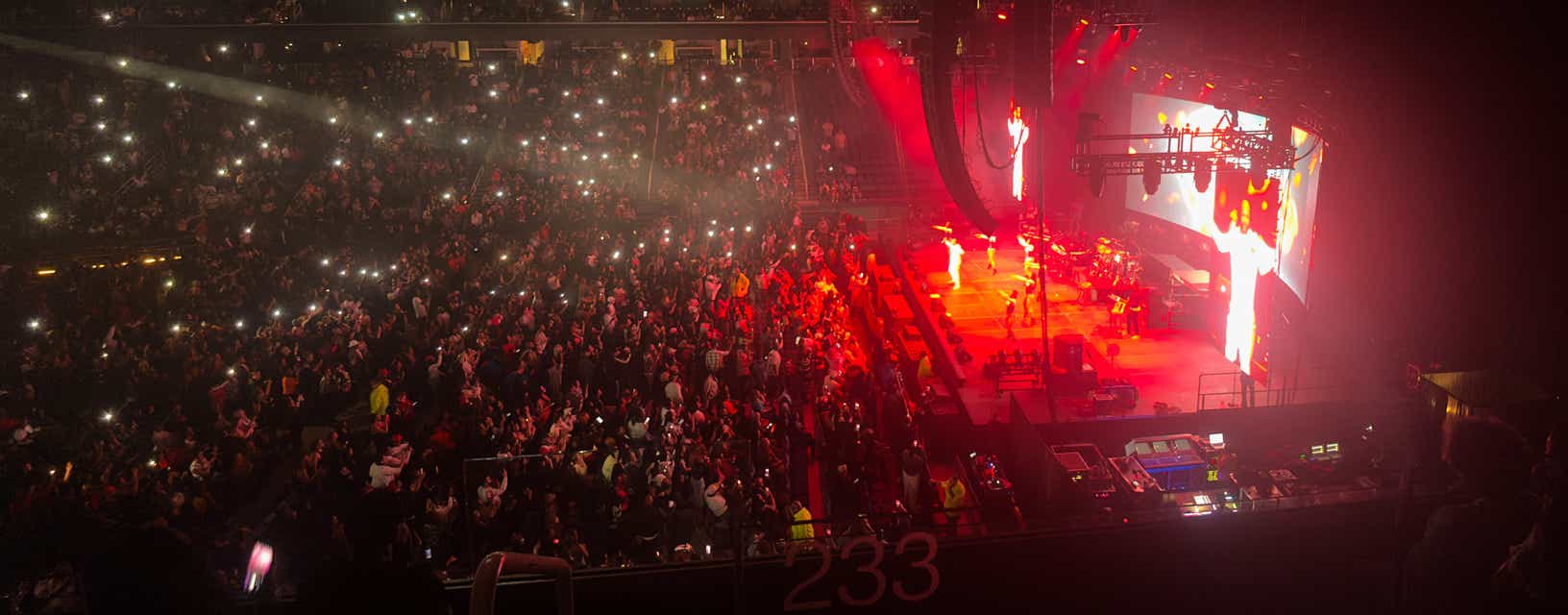 Seat view from Upper