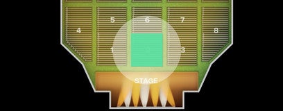 Seat view from Reserved