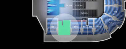 Seat view from Lower