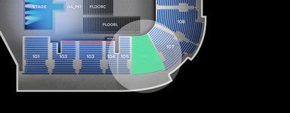 Seat view from Lower