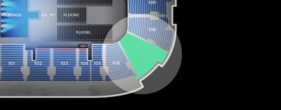 Seat view from Lower