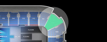 Seat view from Lower