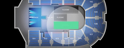 Seat view from Floor