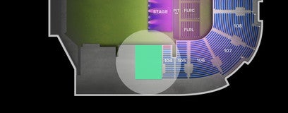 Seat view from Reserved Seating