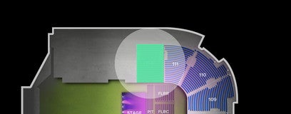 Seat view from Reserved Seating