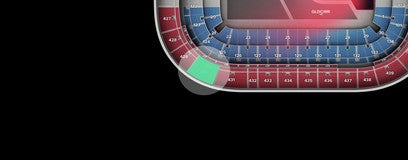 Seat view from 430