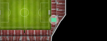 Seat view from East Stand