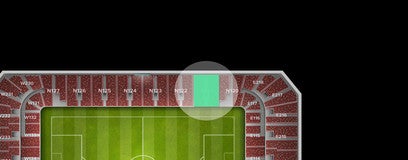 Seat view from North Stand