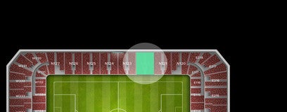 Seat view from North Stand