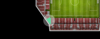 Seat view from South Stand