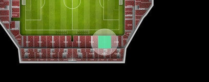 Seat view from South Stand